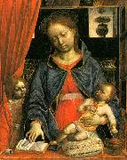 Vincenzo Foppa Madonna and Child with an Angel  k China oil painting reproduction